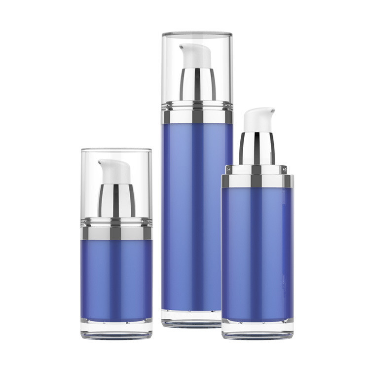 ABS plastic vacuum bottle can be customized 15ml 30ml 50ml Acrylic Airless Bottle
