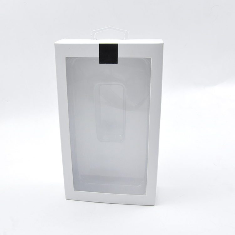 Phone Case Window Box Packaging with Plastic Blister Spot Uv Printing Luxury
