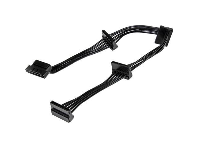 Flat STPower Splitter Adapter Cable Male to Female