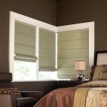 OEM Roman Blinds Fabric Waterproof Office Roman Blinds Roller Shade With Bead
