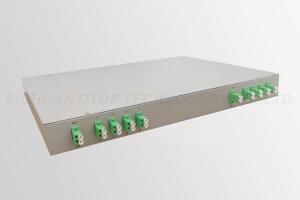 Wholesale Customerised 19 Inch Rack Mount 2 / 8 Plc Optical Splitter With 3D Inspection from china suppliers