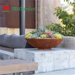 39.5" OEM Corten Steel Cast Iron Metal Fire Pit Bowl Outdoor