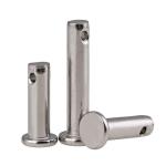Precision Clevis 304 Stainless Steel Pins M10 DIN7982 ODM For Equipment