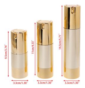 Wholesale Screw Cap Airless Cosmetic Bottles Small Luxury Acrylic Recyclable Cosmetics Empty Containers from china suppliers