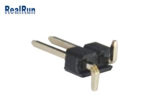 Wholesale Au Over Ni SMT Pin Header Oxidation Resistance 2 Pin Single Row PA6T from china suppliers