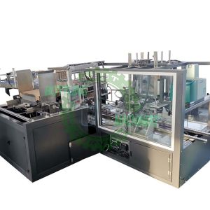 China Hot Glue One Piece Box Carton Packaging Machine on sale
