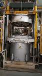 800KG Rotary Aluminum Holding Furnace For Melting Liquid Aluminium Melting