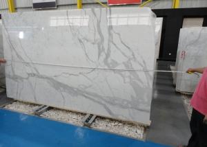 Wholesale Morden Design Italy Calacatta Marble Slab , Marble Wall Slab 20mm Thickness from china suppliers