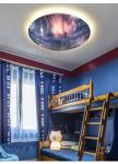 Modern Creative Cartoon Ceiling Lights Planet Bedroom Boys And Girls Space