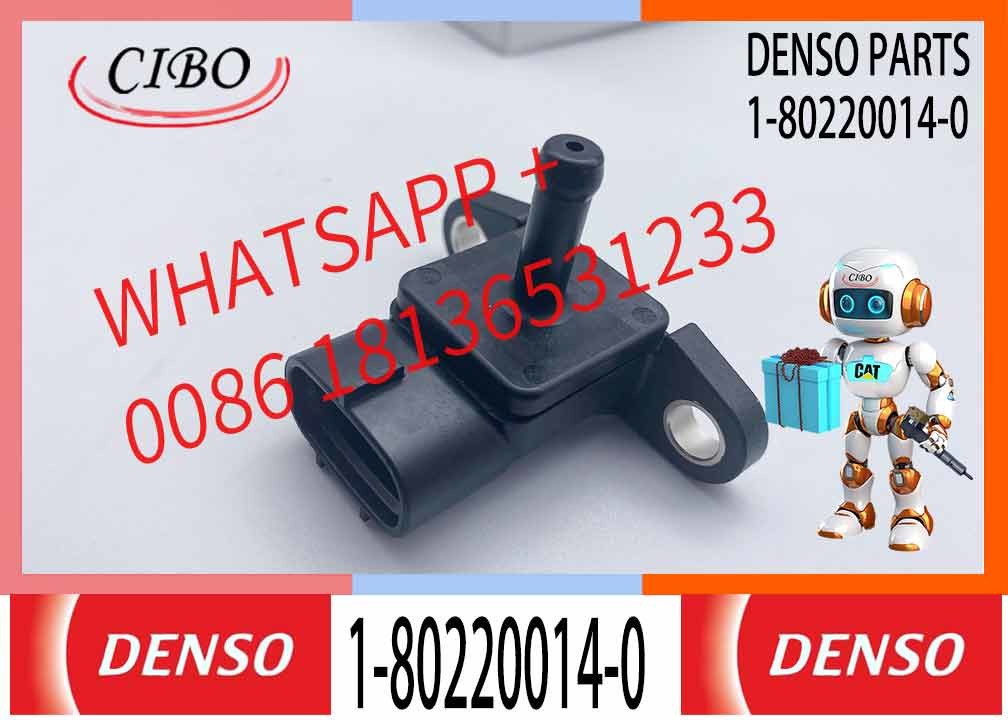 Excavator Parts1802200140 1-80220014-0 4HK1 6KH1 6WG1 Diesel Engine Air Intake Pressure Sensor