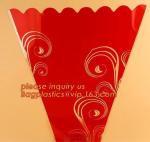 Customized flower sleeve for Valentine/romantic flower wrapping,Cylinder Shaped