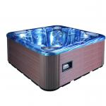 Aristech acrylic square whirlpool outdoor hydro hot tub and spa with 3 seats + 2