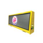 RGB 4mm Pitch 5000nit Taxi Roof LED Display SMD1921 960*320mm