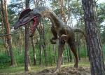 Waterproof Life Size Dinosaur Statue For Jurassic Theme Park Shopping Mall