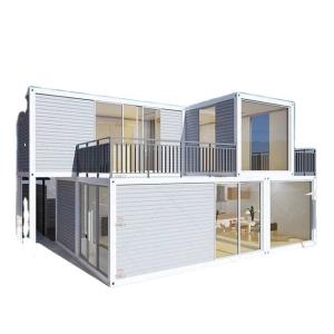 Wholesale Zontop Modern Living 40ft Luxury Flat Pack China Prefab Homes Bolt Prefabricated Expandable Container House from china suppliers