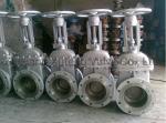 Thread Position of Valve Rod Inside Gate Valve DIN F4 SS304 for Industrial Usage