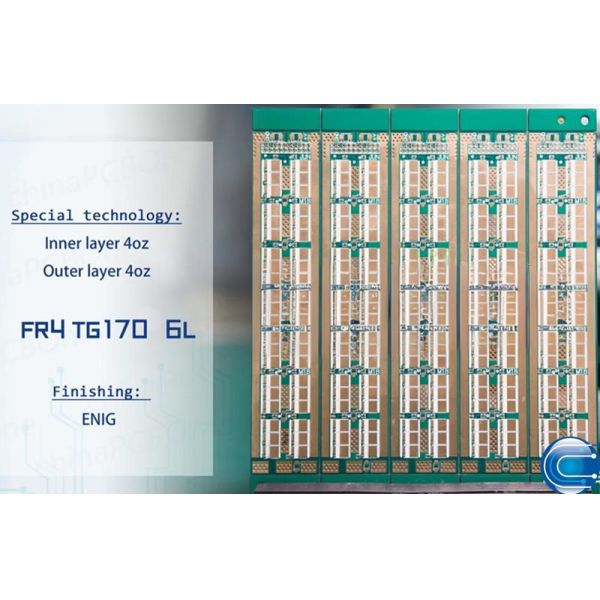 Advanced ６ Layer Multilayer PCB Manufacturing Thick Copper PCB with Rapid PCB Prototyping