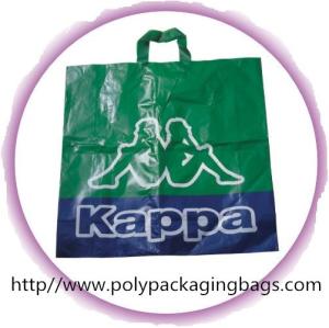 Wholesale Environmental Friendly Green Recycled Plastic Handle Bag For Shopping from china suppliers