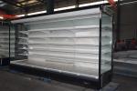 Fruits Display Commercial Open Display Fridge With Dual Air Curtain And Remote