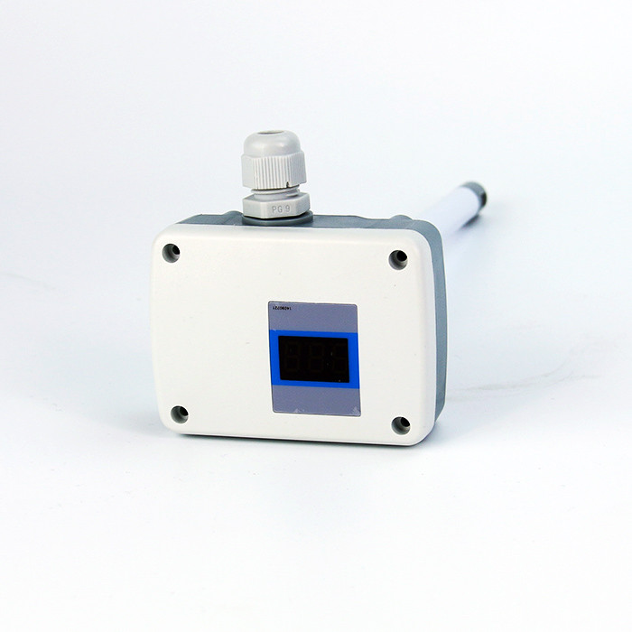 RS485 modbus 4-20mA duct mount HAVC air velocity transducer/transmitter wind speed direction sensor