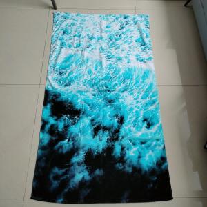 China Hotsale organic cotton beach towel children custom quick dry quality bath towel printed beach towels on sale