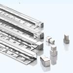 Brushed Stainless Steel Trim Decorative Tile Trim Profiles For Wall Decoration