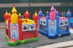 Inflatable Princess Bounce House For Amusement Park / Leisure Center