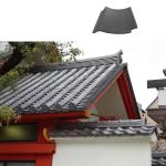 Traditional Japanese Roof Tiles Handmade And Durable For Traditional Garden