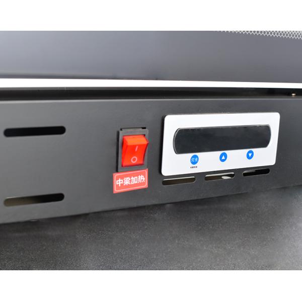 Customized Double Door Frost Free Upright Fridge in Light Color Purple