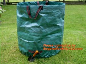 Wholesale Heavy Duty Pp Garden Bag, Self-Standing Tip Bags, Make Yard Clean-Up Easy Tipping Bag, Garden Sack, Leaf Sack from china suppliers