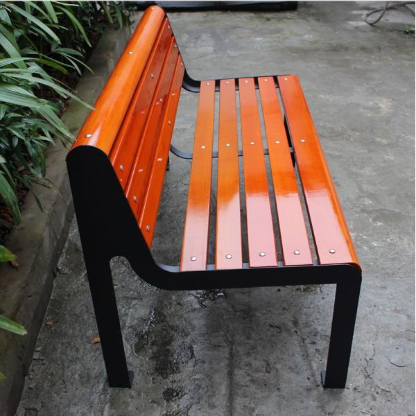 Modern Solid Wood Outdoor Bench Solid Timber Bench 1400mm 1800mm Long