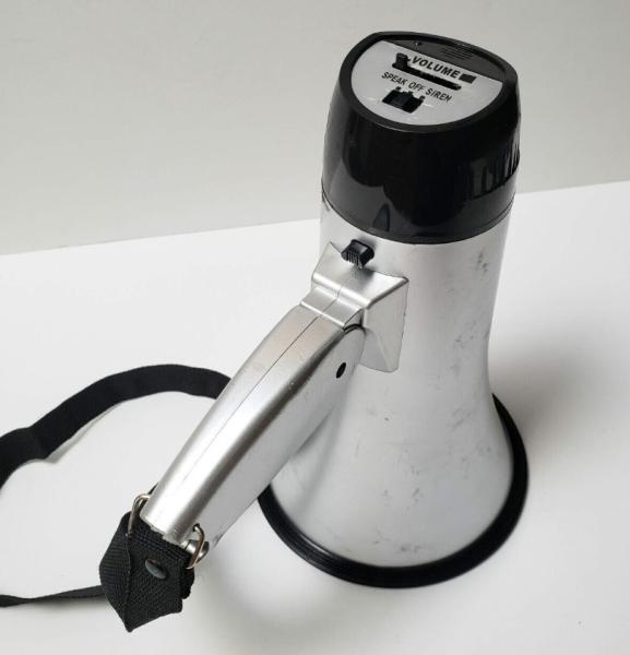 Lithium Battery Operated Bullhorn Bullhorn 20W 1 Channel Small Plastic Cheer