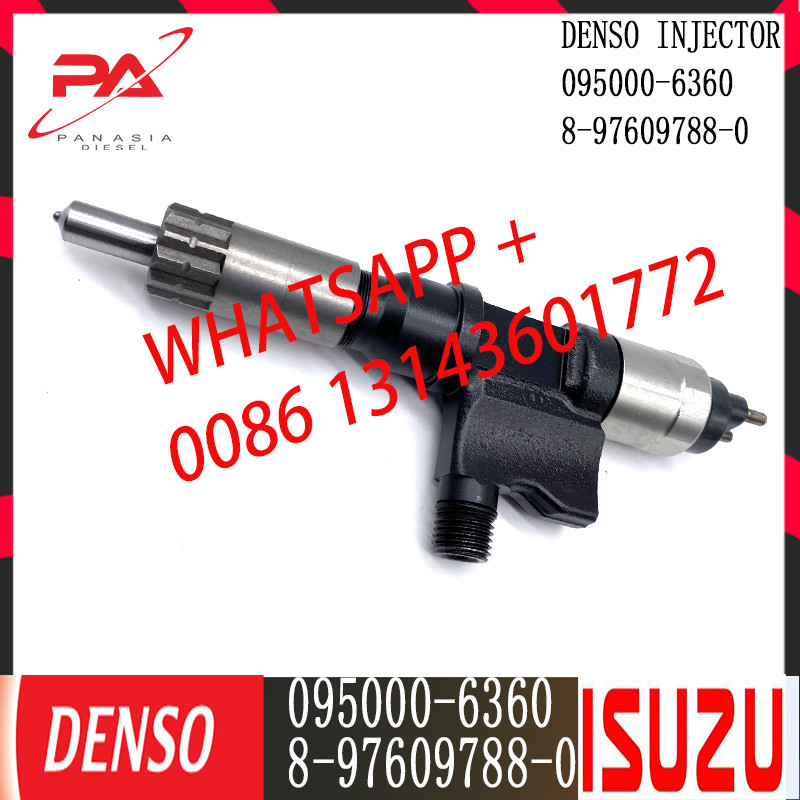 DENSO Diesel Common Rail Injector 095000-6360 For ISUZU 8-97609788-0