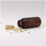 250ML Eco-Friendly PET Plastic Bottle for Supplement Pill Capsule Tablet Storage