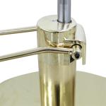 16kg Weighted Gold Base For Barber Salon Chairs Lift Oil Pump Base 150mm Trips