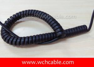 Wholesale UL Spiral Cable, AWM Style UL20989 20AWG 2C FT2 105°C 300V, TPE / TPE from china suppliers