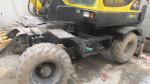 Used Mini Wheel Excavator Hyundai R60W-7 New arrvial