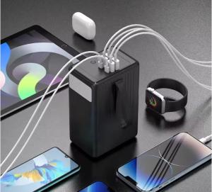Wholesale PD,QC Powerbank 80000 mah Portable Smart Multi-compatible Fast Charging Power Bank 10000mah 30000mah from china suppliers