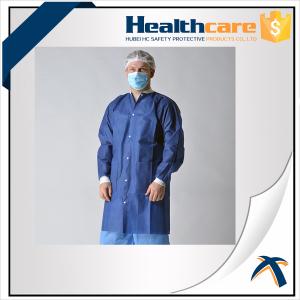 Wholesale Waterproof Medical Student Disposable Lab Coat Lab Jackets For Doctors Zip Closure from china suppliers
