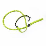 Polyester Webbing LED Light Up Dog Leash Durable 4 Colors Option Customized