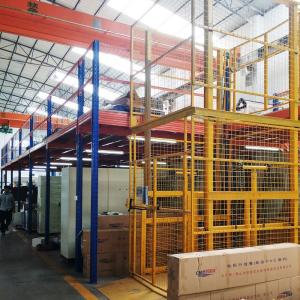 Wholesale 8 Tons Storage Mezzanine Platforms Loft Industrial Steel Mezzanine from china suppliers