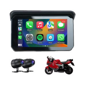 Wholesale Universal Fitment Motorcycle GPS Navigation with Waterproof Screen and Carplay Display from china suppliers