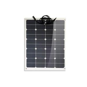 Wholesale Flexible Solar Panel 65W 24V/12V Monocrystalline Bendable - 65 Watt 12Volt Semi-Flexible Mono Solar Panels C from china suppliers