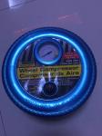 Royal Blue Tire Shaped Electric Car Tyre Pump , Tire Air Compressor With 59cm