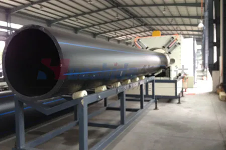 1200-4000 mm Plastic Machine Line For PE Double Wall Corrugated Pipe Production