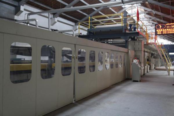 Dpack corrugated WJ 7 Ply Corrugated Box Production Line , Cardboard Box
