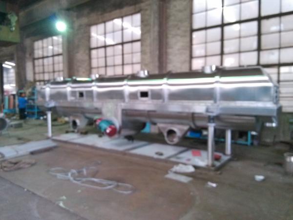 SUS304 Vibrating Fluid Bed Dryer Machine with steam heating,electrical heating