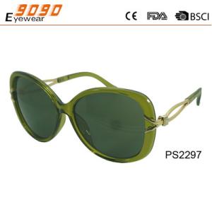 Wholesale 2018 new style colorful a little big frame sunglasses,metal temple and plastic tip from china suppliers