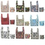 Oxford Foldable Eco Friendly Shopping Bag 36*55cm Folding Grocery Bags