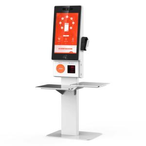 Wholesale Self Checkout Kiosk With 23.8inch Touch Screen Display Printer Scanner For Retail Store Supermarket from china suppliers